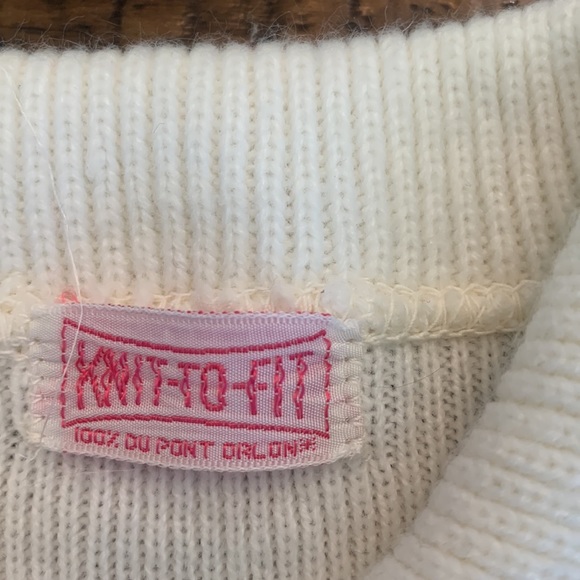 VINTAGE 1960’s baby vest KNIT-to-FIT - Picture 3 of 4